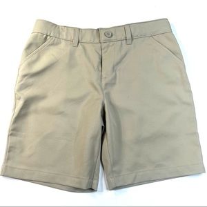 NWOT French Toast Khaki Flat-Front Performance Shorts